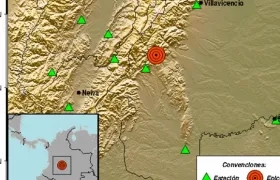 Mapa del sismo