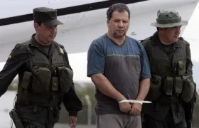 Alias 'Don Mario' el día de su extradición a Estados Unidos.