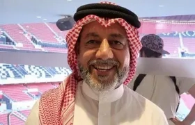 Khalid Salman, embajador del Mundial. 