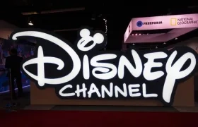 Disney Channel logo.