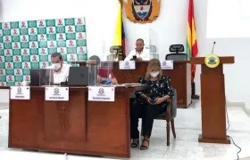 Sesión del Concejo de Barranquilla.