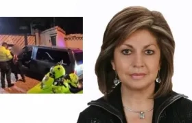 Un carro fúnebre siguió 4 kilómetros a la directora de Noticias Uno, Cecilia Orozco.