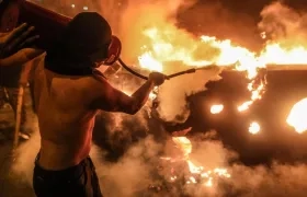 Actos incendiarios en Perú.