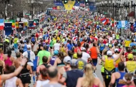 Maratón de Boston, en Estados Unidos. 