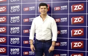 Gustavo Moreno, Senador electo, durante su visita a Zona Cero.