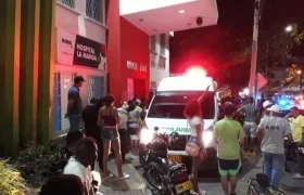 Los heridos fueron llevados al Camilo La Manga.