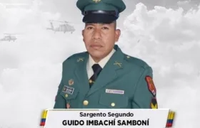 Sargento Guido Imbachí Samboní.