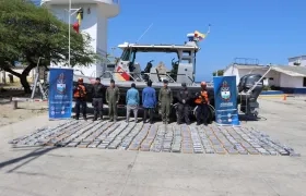 Cocaína incautada cerca a Puerto Bolívar y capturados