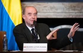 Canciller Álvaro Leyva Durán.