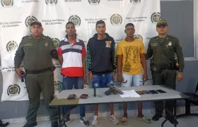 Los capturados tras el atentado a bala en Los Olivos I