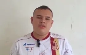 Alejandro Montenegro, agresor del jugador de Millonarios, Daniel Cataño. 
