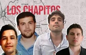 Iván Guzmán Salazar, Alfredo Guzmán Salazar, Joaquín Guzmán López y Ovidio Guzmán López, hijos del 'Chapo' Guzmá