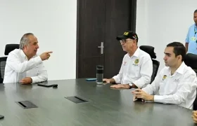 Min Transporte reunido con el alcalde de Cartagena