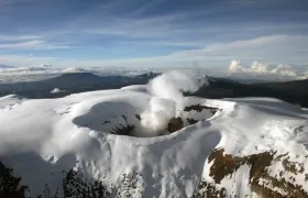 Volcán Nevado del Ruíz, hoy.