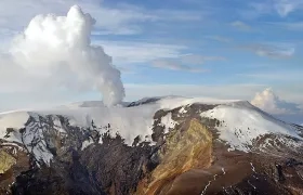 Volcán Nevado del Ruiz. 