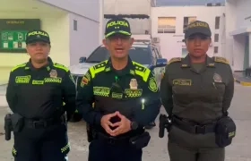 El general Jorge Urquijo, comandante de la Policía Metropolitana de Barranquilla.