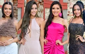 Andrea, Yaniris, Gloria Estefan y Yeilis aspiran a ganarse la corona de Señorita Cartagena 2023