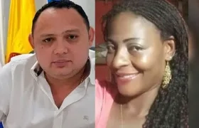 Fabio Leonardo Otero Avilés, exalcalde de Tierralta, y María del Pilar Hurtado, lideresa asesinada