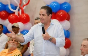 Germán Vargas Lleras en el acto de entrega de aval a Joao Herrera para la Alcaldía de Soledad