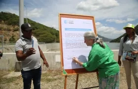 La Ministra de Vivienda, Catalina Velasco.