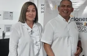Verónica Patiño y Máximo Noriega