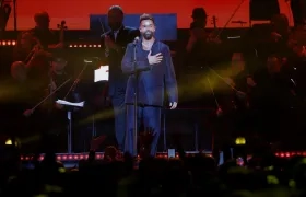 El cantante puertorriqueño Ricky Martin. 