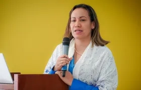 La exministra de Salud, Carolina Corcho.