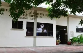 Instalaciones de Medicina Legal.