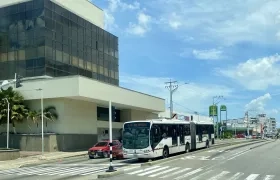 Bus de Transmetro en Barranquilla