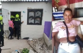 Irmes Narváez fue asesinada en esta vivienda en la tarde de este sábado. 