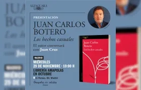 'Los hechos causales' la novela de Juan Carlos Botero.