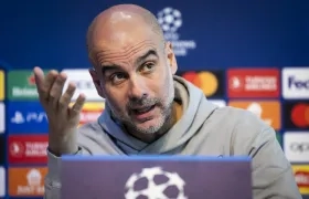 Pep Guardiola, entrenador del Manchester City. 