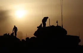 Ejército israelí en la Franja de Gaza.