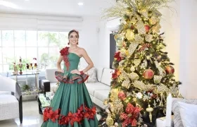 Melissa Cure Villa, Reina del Carnaval de Barranquilla 2024.