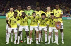 La Selección Colombia, tercera en la Eliminatoria Sudamericana.  