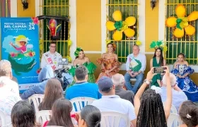 Comitiva del Festival Nacional del Caimán Cienaguero.