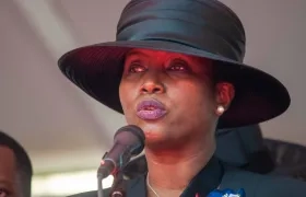  Martine Moise, viuda del presidente asesinado de Haití Jovenel Moise