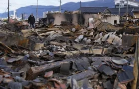Ruinas tras el terremoto de Japón el pasado 1 de enero. 