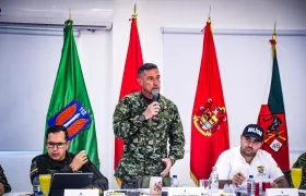 El Gobernador Yamil Arana presidió el consejo de seguridad en Santa Rosa del Sur