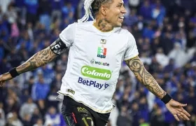 Dayro Moreno, con su gol ante Millonarios, llegó a seis en el presente torneo. 