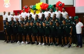 Grupo completo del Barranquilla Fútbol Club. 