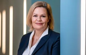 La ministra alemana del Interior, Nancy Faeser. 