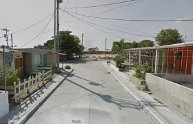 Carrera 3S1 con calle 4B1A, en el barrio Villa Esperanza, donde ocurrió la agresión contra como Nancy Paola Padilla 