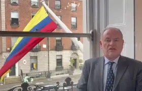 El embajador de Colombia en Irlanda, Camilo Ruiz