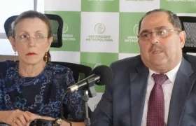 Ivón Acosta y Carlos Jaller.
