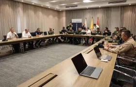 Consejo de Seguridad en Barranquilla.