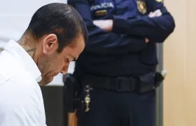 Dani Alves fue condenado a cuatro años y medio de prisión. 