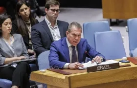 El embajador israelí ante la ONU, Gilad Erdan.