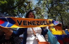 Venezolanos marcharon este sábado en varias ciudades del mundo. 