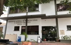 Fachada de Medicina Legal de en Barranquilla.